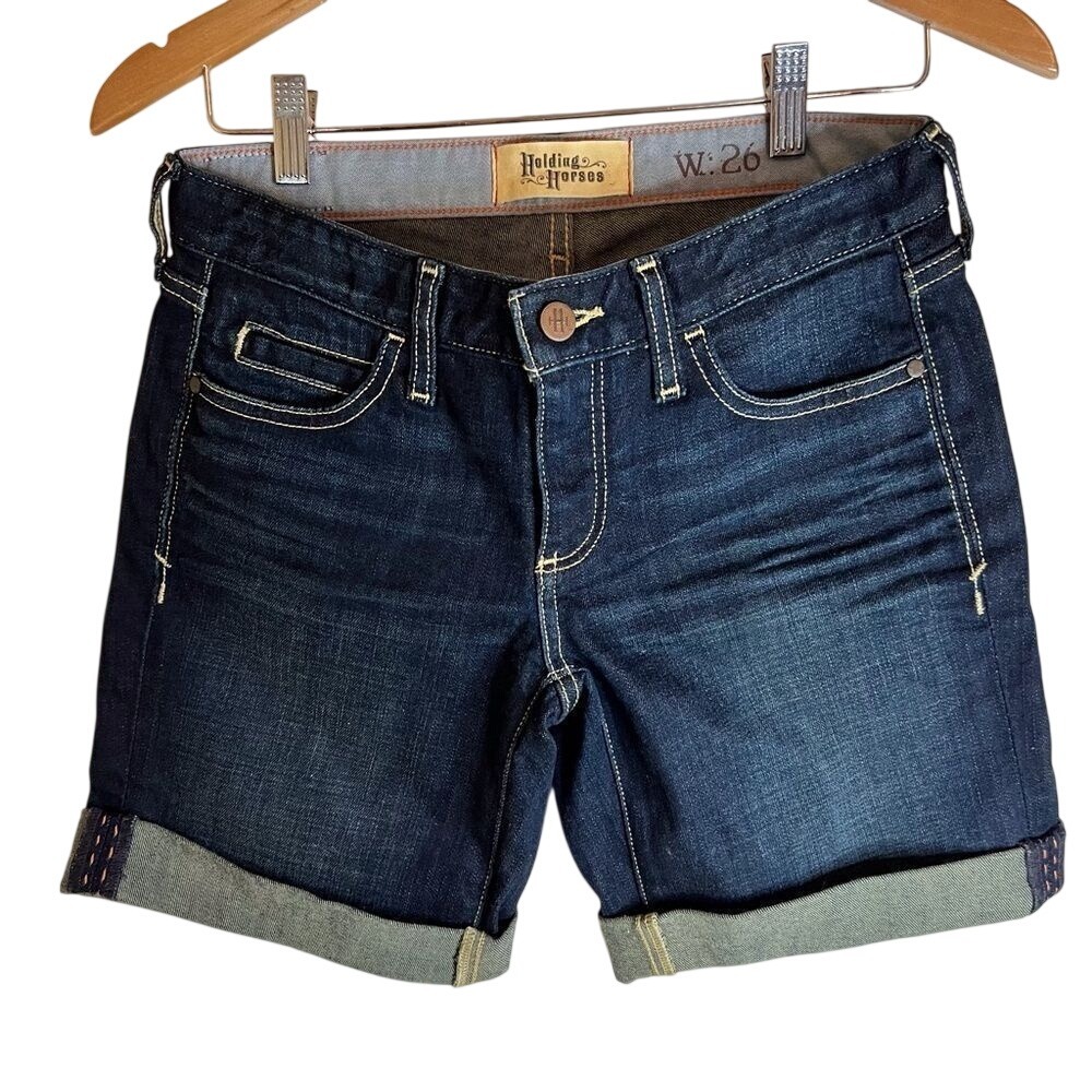 Anthropologie Holding Horses Jean Short Size 26 W Brand‎ New. No Wear.